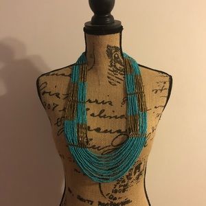 Handmade Long Beaded Necklace